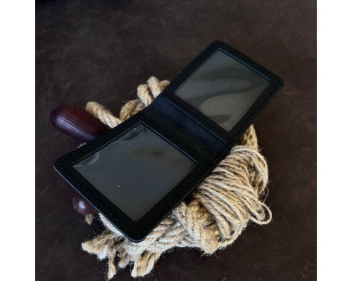 Обкладинка для посвідчення учасник бойових дій чорна