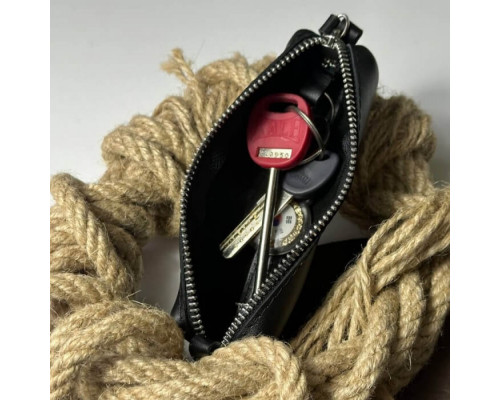 Ключниця чорна гладка унісекс