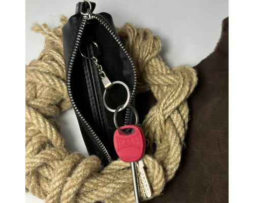 Ключниця чорна гладка унісекс