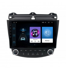 Штатная магнитола Lesko для Honda Accord VII 2002-2006 экран 10" 1/16Gb Wi-Fi GPS Base