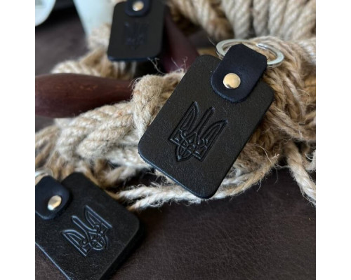 Брелок Тризуб чорний унісекс