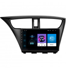 Штатная магнитола Lesko для Honda Civic IX Рестайлинг 2013-2017 экран 9" 1/16Gb Wi-Fi GPS Base