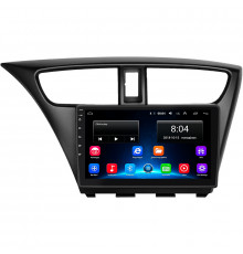 Штатная магнитола Lesko для Honda Civic IX Рестайлинг 2013-2017 экран 9" 2/32Gb Wi-Fi GPS Base
