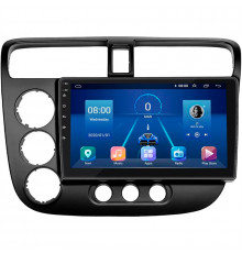 Штатная магнитола Lesko для Honda Civic VII 2000-2003 экран 9" 6/128Gb 4G Wi-Fi GPS Top