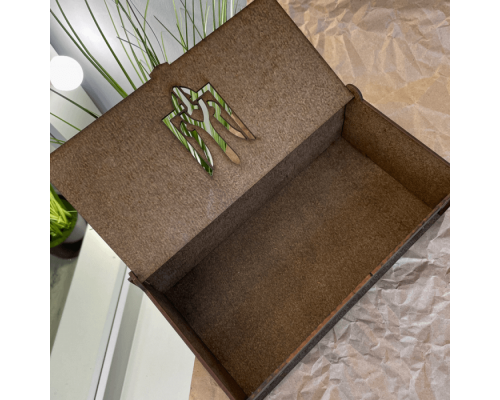 Дерев'яна подарункова коробка велика