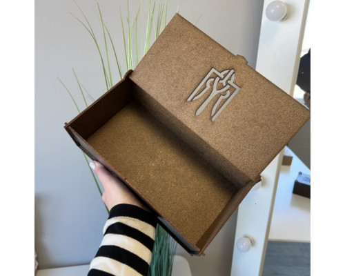 Дерев'яна подарункова коробка велика