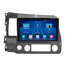 Штатная магнитола Lesko для Honda Civic VIII 2005-2009 экран 10" 4/32Gb 4G Wi-Fi GPS Top