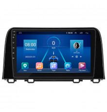 Штатная магнитола Lesko для Honda CR-V V Рестайлинг 2019-н.в. экран 9" 6/128Gb 4G Wi-Fi GPS Top