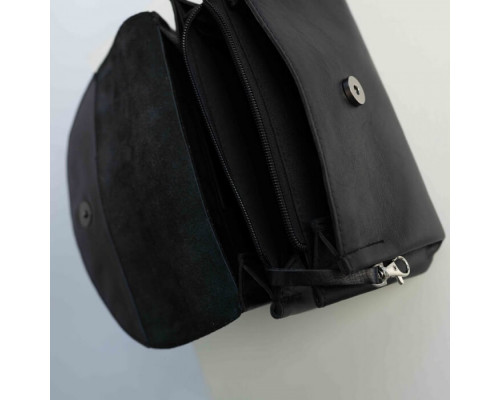 Жіноча сумка Невада чорна глянець