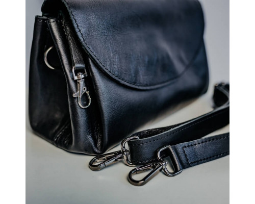 Жіноча сумка Невада чорна глянець