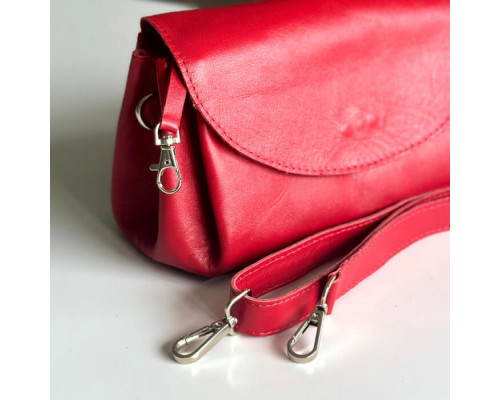 Жіноча сумка Невада червона глянець