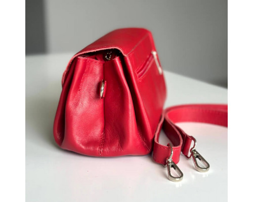 Жіноча сумка Невада червона глянець
