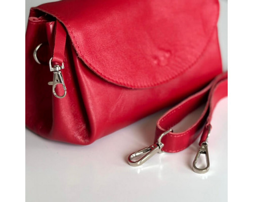 Жіноча сумка Невада червона глянець