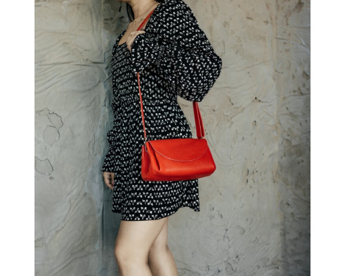 Жіноча сумка Невада червона глянець