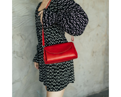 Жіноча сумка Невада червона глянець