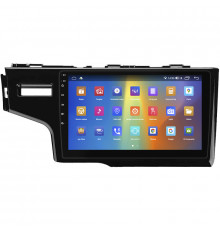 Штатная магнитола Lesko для Honda Fit III 2013-2017 экран 9" 4/64Gb CarPlay 4G Wi-Fi GPS Prime