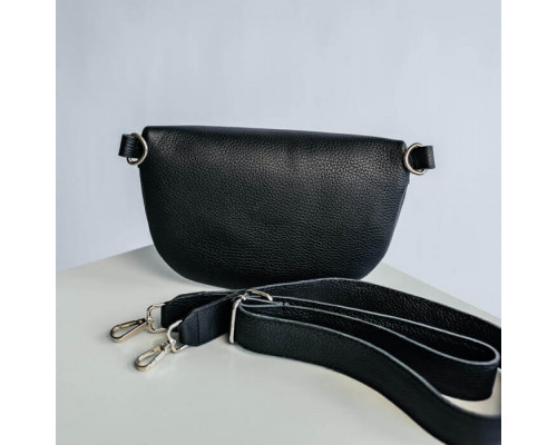 Жіноча сумка на пояс бананка Dallas чорна