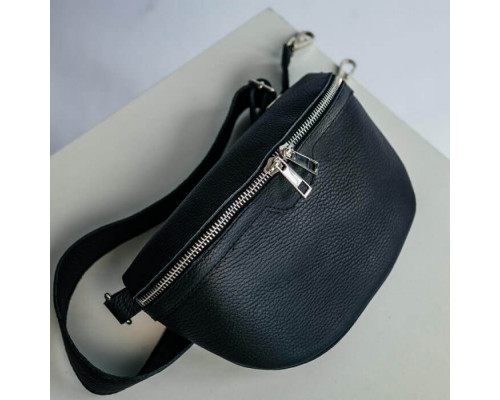 Жіноча сумка на пояс бананка Dallas чорна