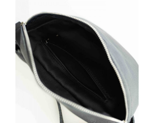 Жіноча сумка на пояс бананка Dallas чорна