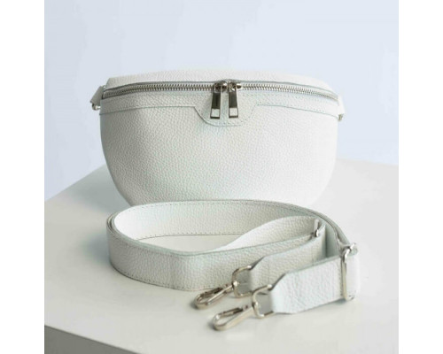 Жіноча сумка на пояс бананка Dallas біла