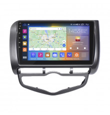 Штатная магнитола Lesko для Honda Jazz I 2001-2005 экран 9" 4/64Gb CarPlay 4G Wi-Fi GPS Prime