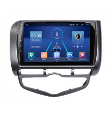 Штатная магнитола Lesko для Honda Jazz I 2001-2005 экран 9" 2/32Gb 4G Wi-Fi GPS Top