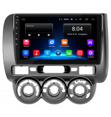 Штатная магнитола Lesko для Honda Jazz I Manual AC 2001-2005 экран 9" 2/32Gb Wi-Fi GPS Base