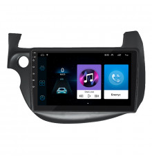 Штатная магнитола Lesko для Honda Jazz II 2008-2010 экран 10" 1/16Gb Wi-Fi GPS Base