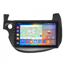Штатная магнитола Lesko для Honda Jazz II 2008-2010 экран 10" 2/32Gb CarPlay 4G Wi-Fi GPS Prime