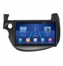 Штатная магнитола Lesko для Honda Jazz II 2008-2010 экран 10" 6/128Gb 4G Wi-Fi GPS Top