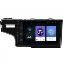 Штатная магнитола Lesko для Honda Jazz III Рестайлинг 2017-2020 экран 9" 1/16Gb Wi-Fi GPS Base