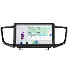 Штатная магнитола Lesko для Honda Pilot III 2015-2018 экран 10" 4/64 QLED CarPlay 4G Wi-Fi GPS 360 Prime