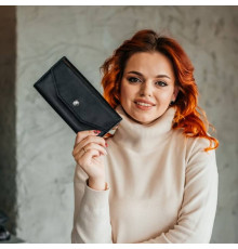 Жіночий гаманець Флоренція чорний