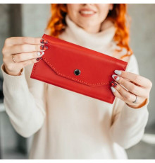 Жіночий гаманець Флоренція червоний