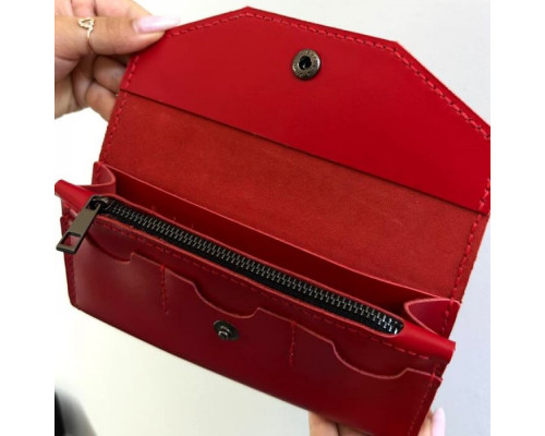 Жіночий гаманець Флоренція червоний