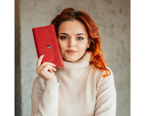 Жіночий гаманець Флоренція червоний
