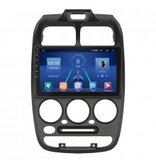 Штатная магнитола Lesko для Hyundai Accent II Рестайлинг 2002-2005 экран 9" 2/32Gb 4G Wi-Fi GPS Top