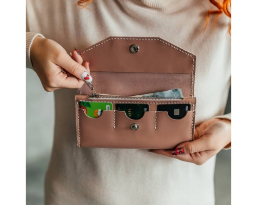 Жіночий гаманець Флоренція рожевий