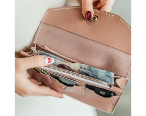 Жіночий гаманець Флоренція рожевий