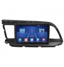 Штатная магнитола Lesko для Hyundai Avante AD 2018-2020 экран 9" 4/64Gb 4G Wi-Fi GPS Top