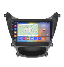 Штатная магнитола Lesko для Hyundai Avante V 2010-2015 экран 9" 4/64Gb CarPlay 4G Wi-Fi GPS Prime