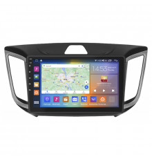 Штатная магнитола Lesko для Hyundai Creta I 2016-2020 экран 10" 4/64Gb CarPlay 4G Wi-Fi GPS Prime