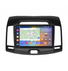 Штатная магнитола Lesko для Hyundai Elantra IV (HD) 2006-2011 экран 9" 2/32Gb CarPlay 4G Wi-Fi GPS Prime