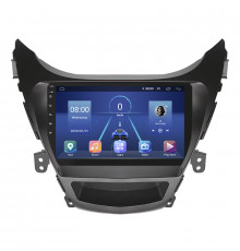 Штатная магнитола Lesko для Hyundai Elantra V (MD) 2010-2014 экран 9" 6/128Gb 4G Wi-Fi GPS Top