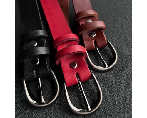 Жіночий ремінь Dakota чорний