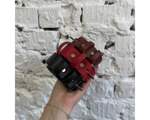 Жіночий ремінь Dakota червоний