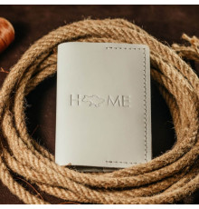 Обкладинка на паспорт жіноча біла Home