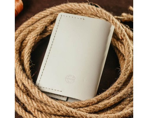 Обкладинка на паспорт жіноча біла Home
