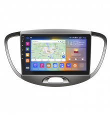 Штатная магнитола Lesko для Hyundai i10 I 2007-2013 экран 9" 4/64Gb CarPlay 4G Wi-Fi GPS Prime