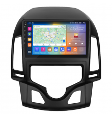 Штатная магнитола Lesko для Hyundai i30 I Рестайлинг 2010-2012 экран 9" 4/64Gb CarPlay 4G Wi-Fi GPS Prime